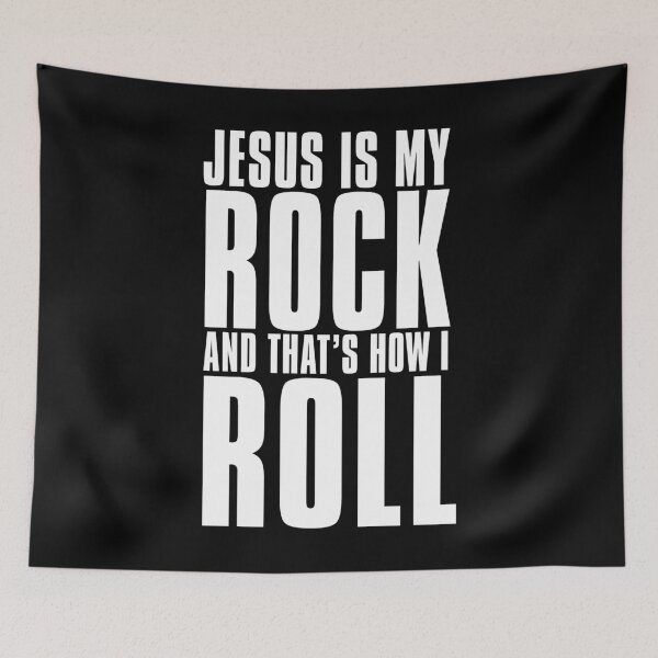 Item preview, Jesus is my Rock designed and sold by pink-beagle.