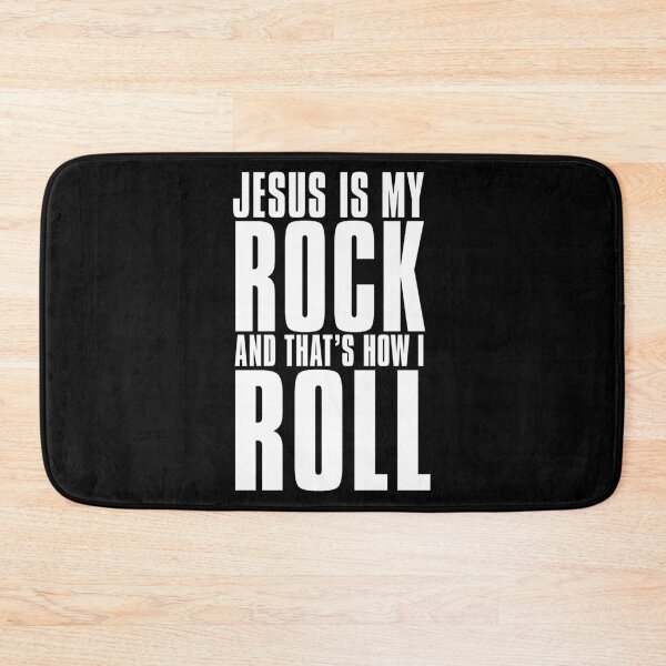 Item preview, Jesus is my Rock designed and sold by pink-beagle.