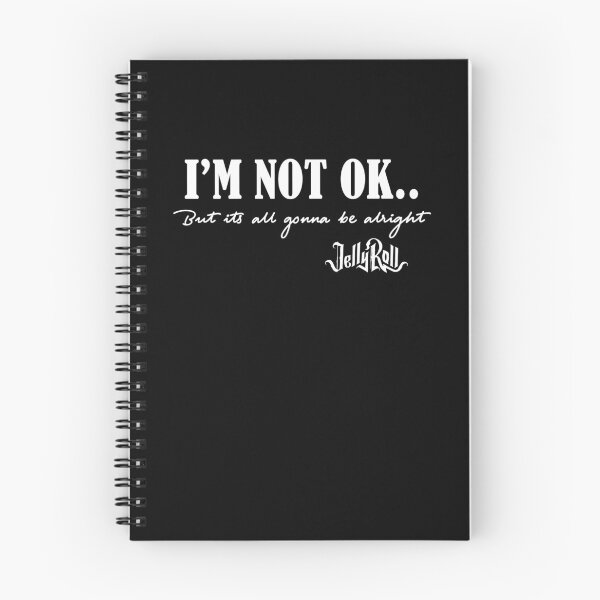 Item preview, I'm Not OK But It's All Gonna Be Alright Jelly Roll designed and sold by jinajinawoodood.