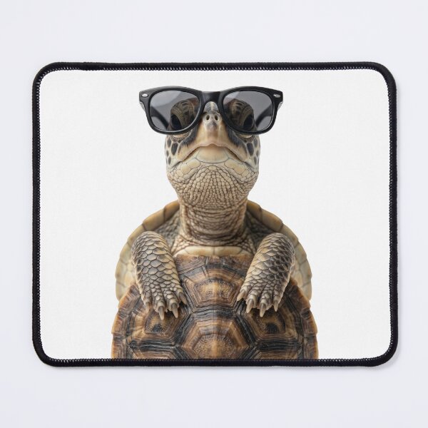 Item preview, Cute Baby Turtle Wearing Sunglasses Funny designed and sold by RareLavender.