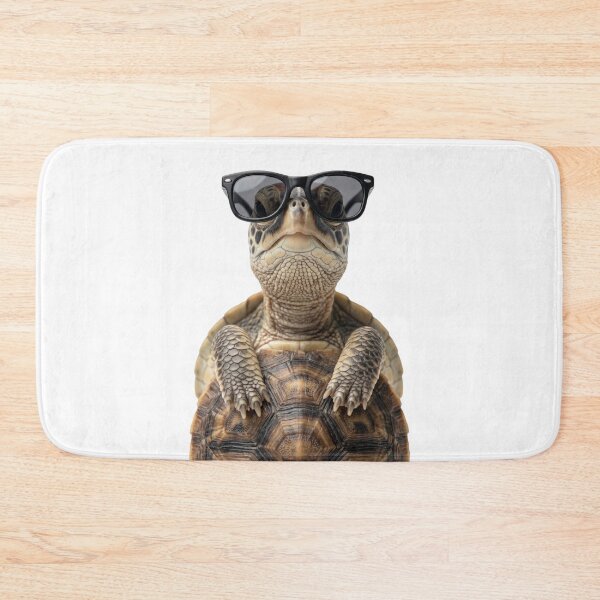 Item preview, Cute Baby Turtle Wearing Sunglasses Funny designed and sold by RareLavender.