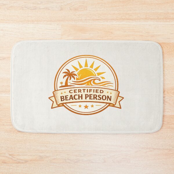 Item preview, Certified Beach Person Gift Funny Beach Lover Birthday designed and sold by PixelQ.