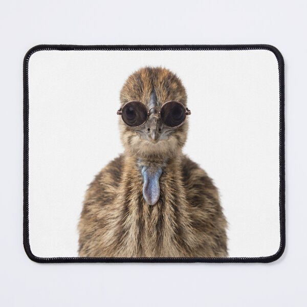 Item preview, Cute Baby Cassowary bird Wearing Sunglasses Funny designed and sold by RareLavender.