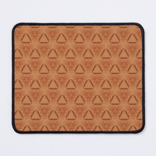 Item preview, Terracotta Triangle Geometric Seamless Pattern Art designed and sold by IntelliMindDesigns.