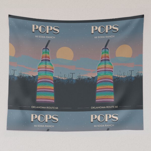 Item preview, Pops Oklahoma Route 66 designed and sold by alicemwolf.