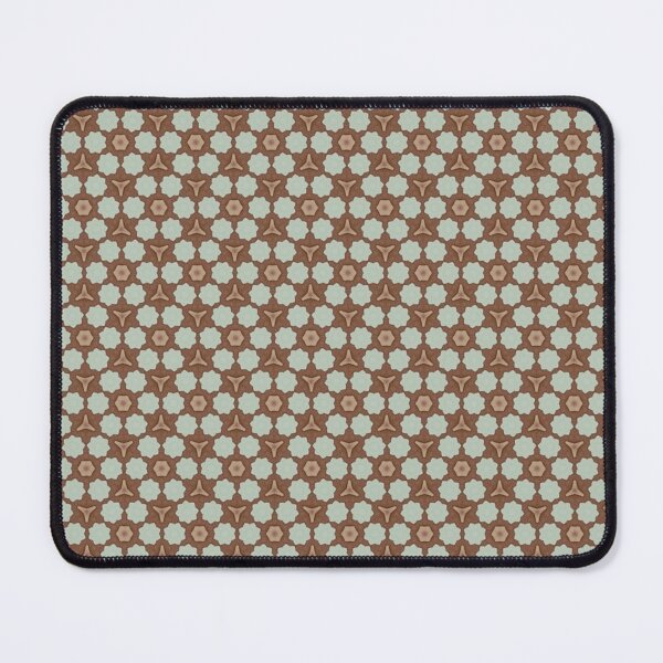 Item preview, Beige Floral Geometric Seamless Pattern Design designed and sold by IntelliMindDesigns.