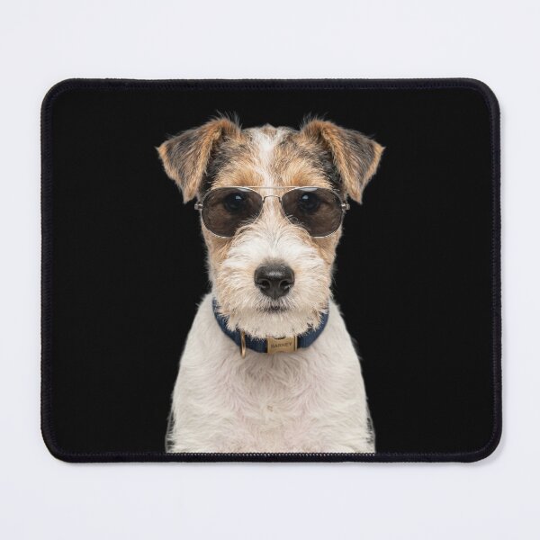 Item preview, Cute Baby Wire Fox Terrier Wearing Sunglasses Funny designed and sold by RareLavender.
