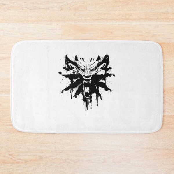 Item preview, El videojuego Witcher Wolf Splatter de fantasía inspirado en la serie designed and sold by jinajinawoodood.