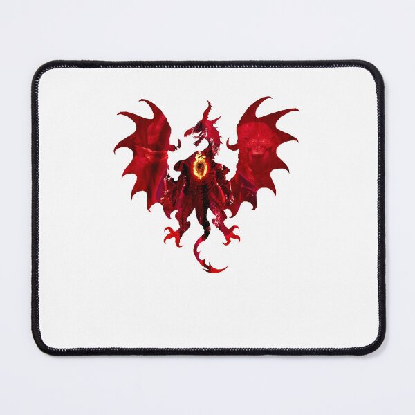Item preview, Dragon's Dogma Infernal Dragon Grigori Fantasy RPG Art designed and sold by jinajinawoodood.