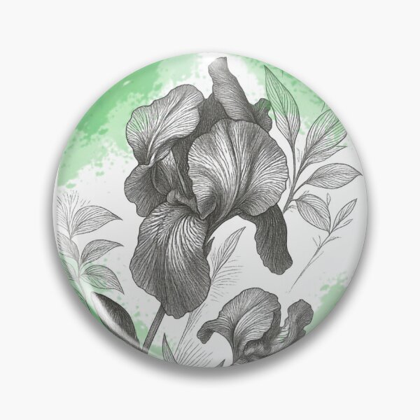 Item preview, Iris in bloom designed and sold by EmsArtsyOutlet.