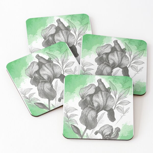 Item preview, Iris in bloom designed and sold by EmsArtsyOutlet.
