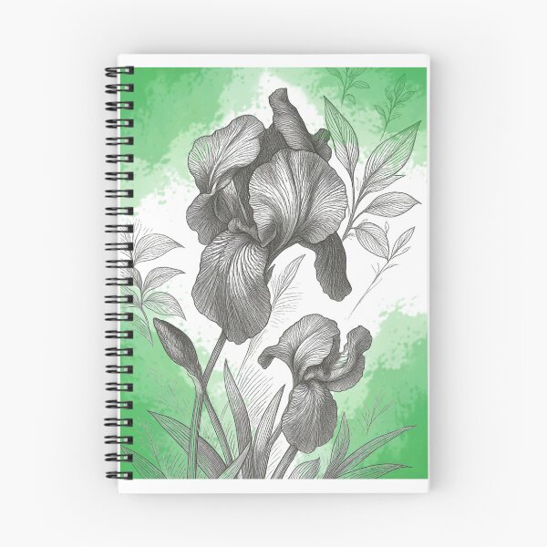 Item preview, Iris in bloom designed and sold by EmsArtsyOutlet.