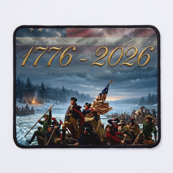 Item preview, George Washington Crossing Delaware River designed and sold by Iron El Studios.
