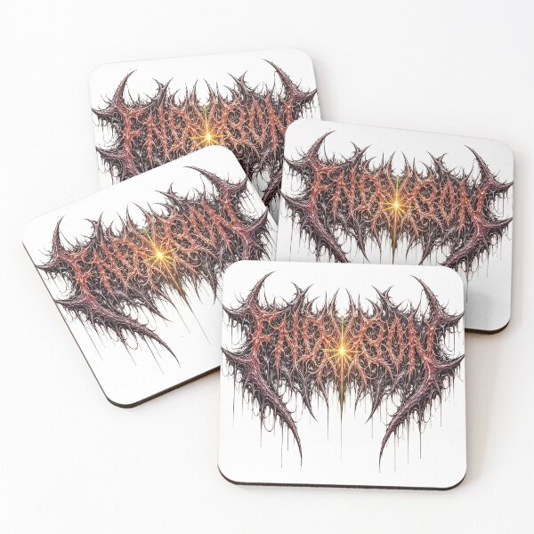 Item preview, Radiant Abyss: Organic Death Metal Emblem designed and sold by Artisan Finds Online.