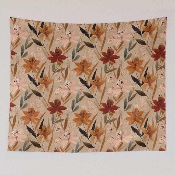 Item preview, Delicate Amaryllis Texture  - Birthday Flower Pattern   - Valentine'S Day Gifts For Her designed and sold by RoyalStarsPatts.