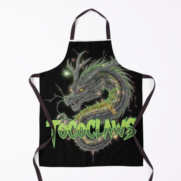 Item preview, TOCOCLAWS Bio-Hazard Beast: Toxic Neon Green Dragon Throw Pillow designed and sold by TOCOCLAWS.