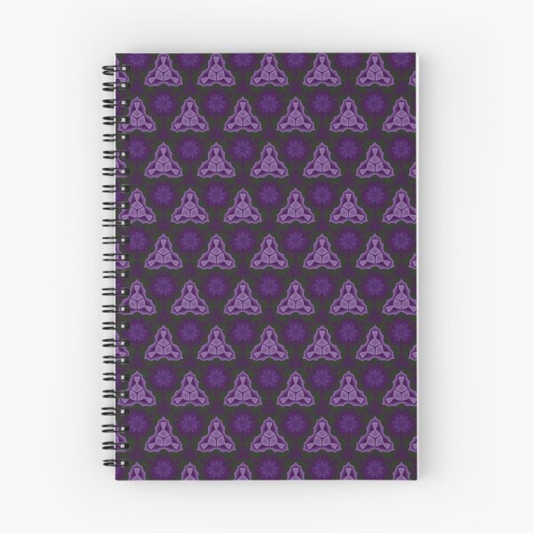 Item preview, Deep Purple Geometric Mandala Seamless Pattern designed and sold by IntelliMindDesigns.
