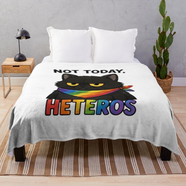 Item preview, Not Today, Heteros Grumpy Cat Pride designed and sold by Pixanova.