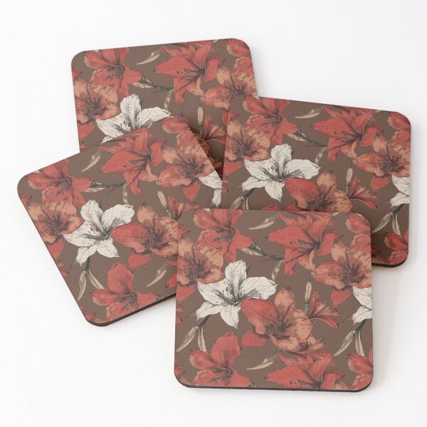 Item preview, Trendy Amaryllis Flower  - Birth Flower Pattern   - Valentines Gifts designed and sold by RoyalStarsPatts.