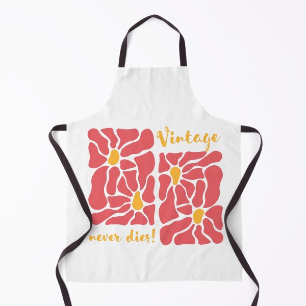 Item preview, "Vintage never dies" Floral Retro Design designed and sold by MarrysLifestyle.