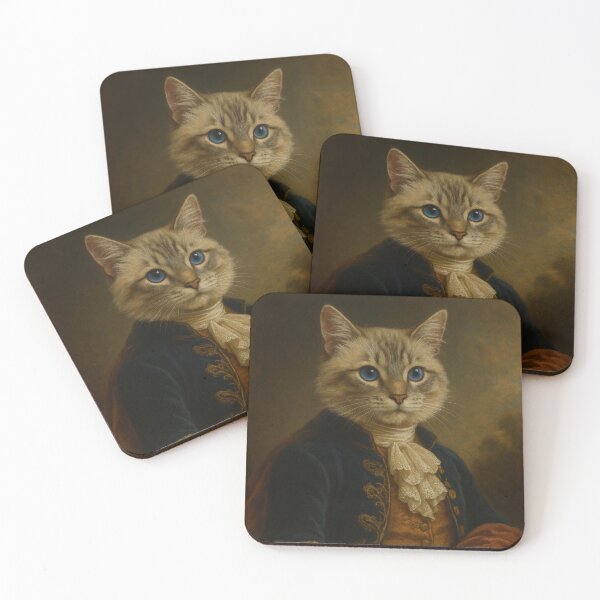 Item preview, Handsome gentleman cat portrait designed and sold by *~*MagicCorner*~*.