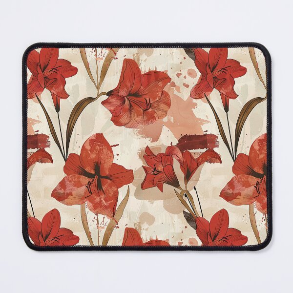 Item preview, Elegant Amaryllis Texture - Tropical Flower Pattern   - Wedding Anniversary Gifts designed and sold by RoyalStarsPatts.