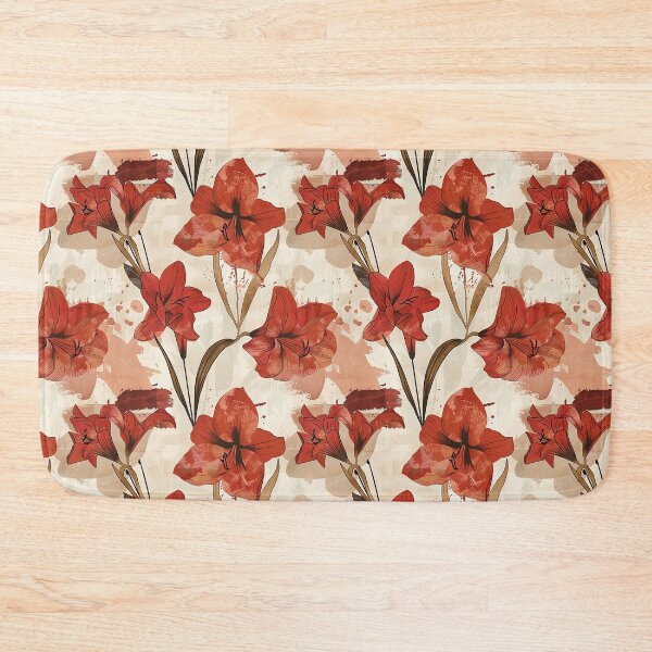 Item preview, Elegant Amaryllis Texture - Tropical Flower Pattern   - Wedding Anniversary Gifts designed and sold by RoyalStarsPatts.