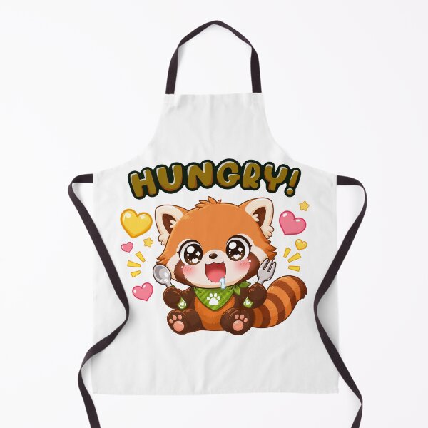 Item preview, Hungry Red Panda Animal Clipart designed and sold by KJackArtwork.