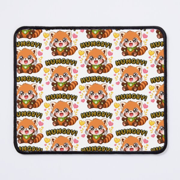 Item preview, Hungry Red Panda Animal Clipart designed and sold by KJackArtwork.