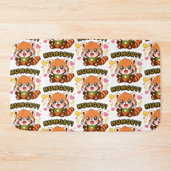 Item preview, Hungry Red Panda Animal Clipart designed and sold by KJackArtwork.
