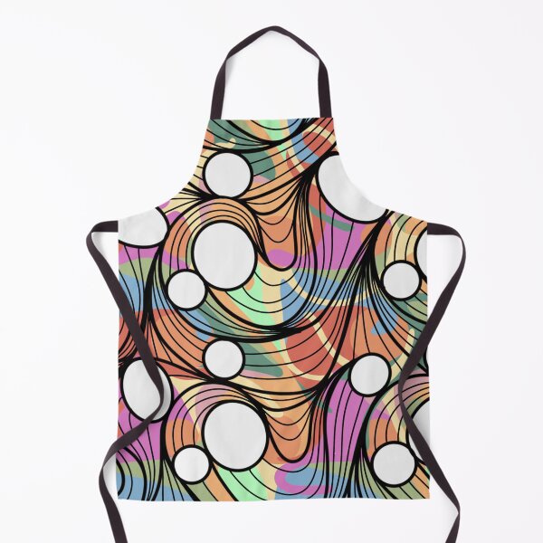 Item preview, Colorful Psychedelic Waves and Retro Circles designed and sold by kaneleefordart.