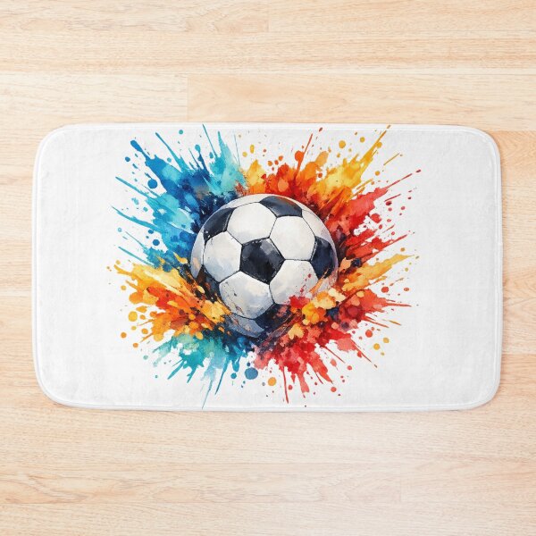 Artikelvorschau, Dream Beyond the Goal Watercolor Soccer Motivation entworfen und verkauft von NovaMoodCo.
