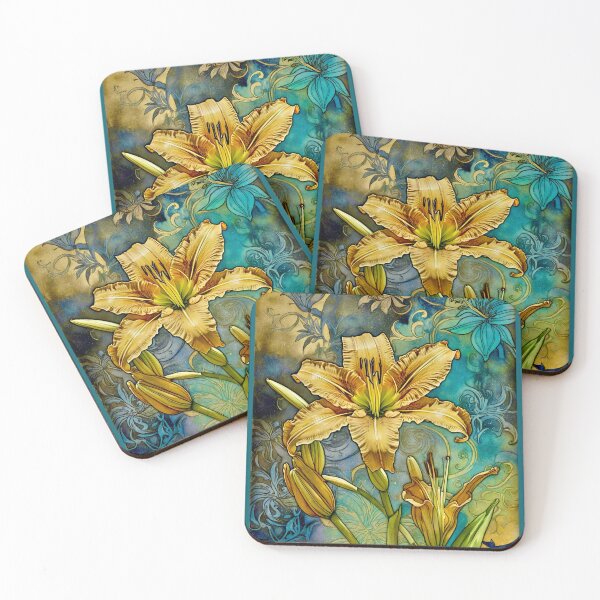 Item preview, Vintage Daylily 2 designed and sold by ©Janis Zroback.