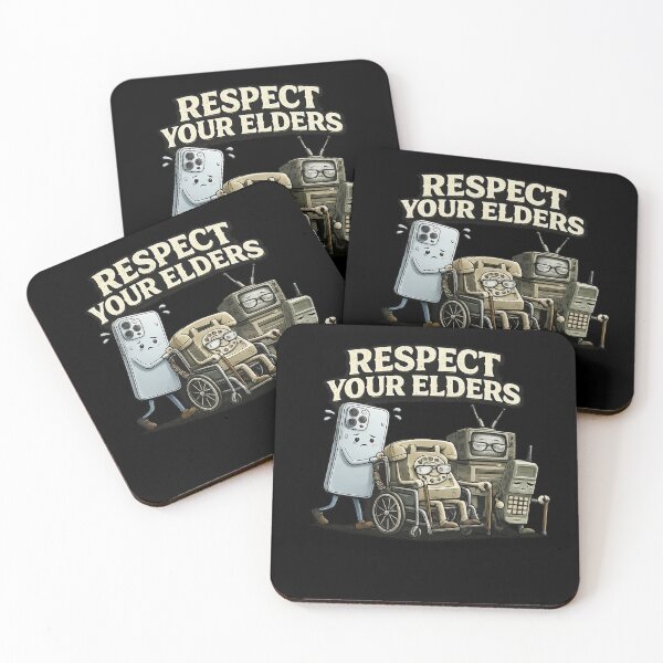 Item preview, Respect Your Elders Phone Tshirts designed and sold by Zbixu.