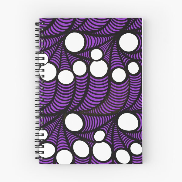 Item preview, Psychedelic Purple and Black Ribbed Waves  designed and sold by kaneleefordart.