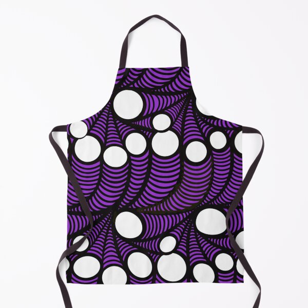 Item preview, Psychedelic Purple and Black Ribbed Waves  designed and sold by kaneleefordart.