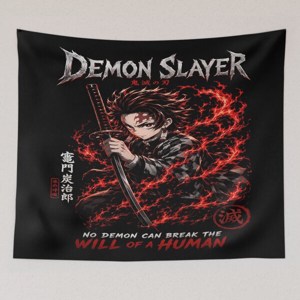 Item preview, Tanjiro Kamado- Red Flames Nichirin Sword -Epic Aesthetic Design designed and sold by Trinidesigns123.