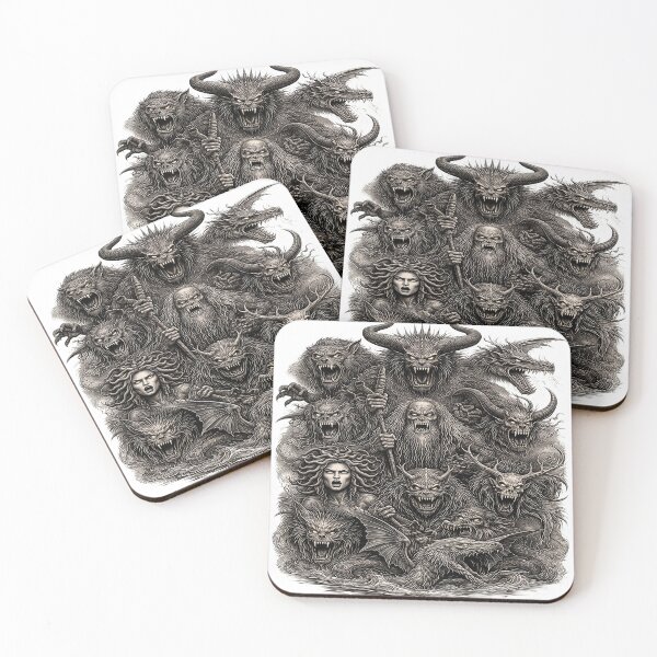 Item preview, Mythical Creatures of Darkness: Legends of the Night designed and sold by Artisan Finds Online.