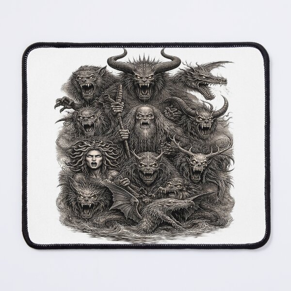 Item preview, Mythical Creatures of Darkness: Legends of the Night designed and sold by Artisan Finds Online.