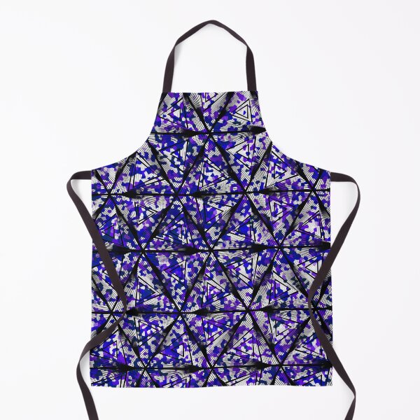 Item preview, Blue Geometric Pixel designed and sold by Sartoris Art.