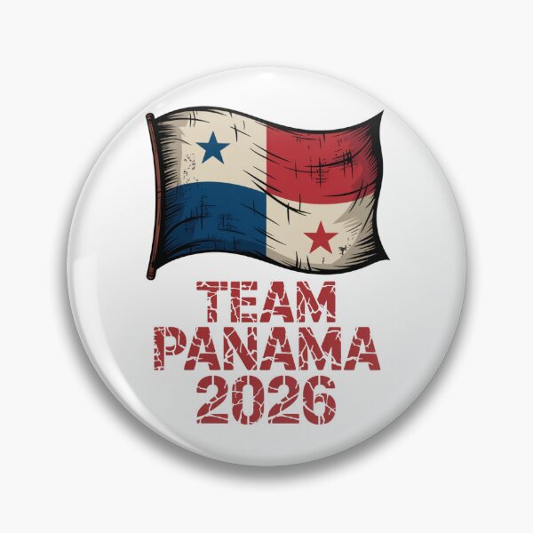 Item preview, Team Panama 2026 Soccer Fan T-Shirt V6 designed and sold by DBWStudios.