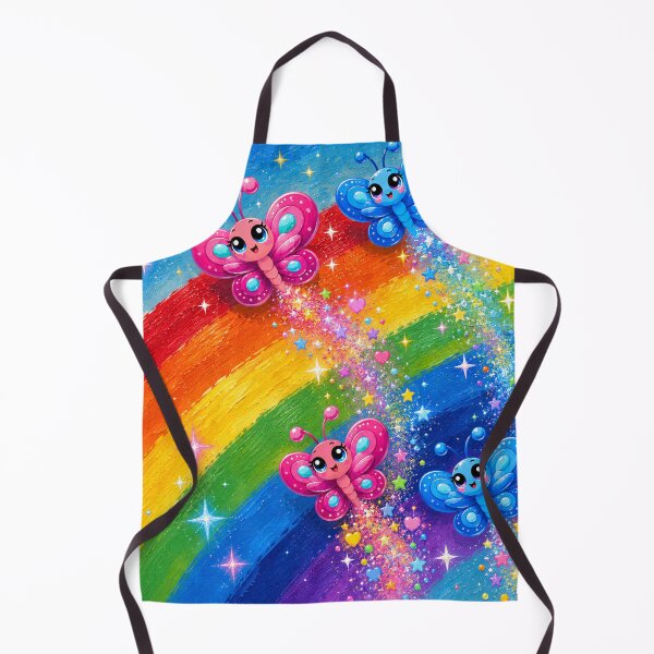 Item preview, Flutterbys race through a rainbow designed and sold by Nita Lesley Creates.
