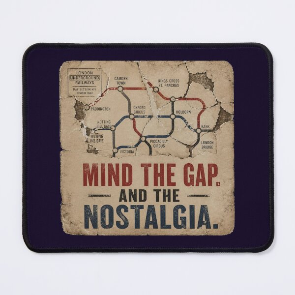 Item preview, Mind the Gap designed and sold by RetroPaul63.