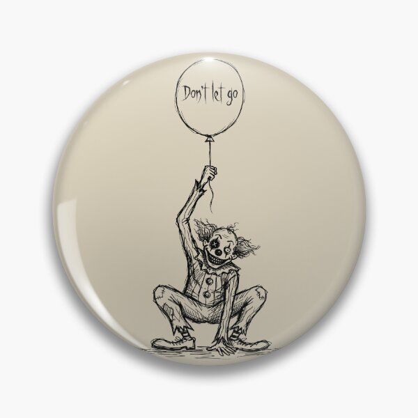 Item preview, Balloon String Tether - Halloween Creepy Clown designed and sold by bapupa.