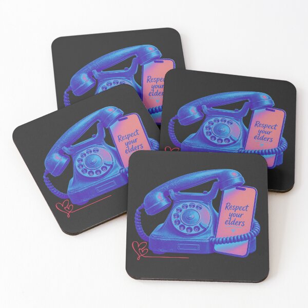 Item preview, Respect Your Elders Telephone Vintage designed and sold by MarthaPlace.