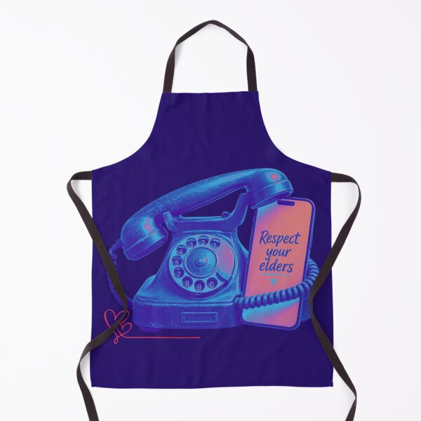 Item preview, Respect Your Elders Telephone Vintage designed and sold by MarthaPlace.