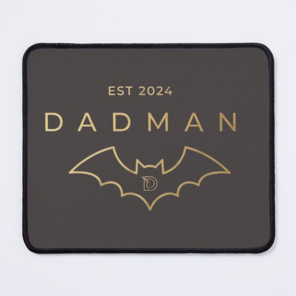 Item preview, DADMAN – Minimalist Superhero Dad Parody Design designed and sold by RaresS.