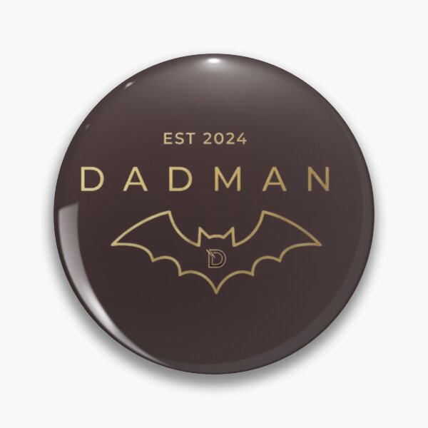 Item preview, DADMAN – Minimalist Superhero Dad Parody Design designed and sold by RaresS.