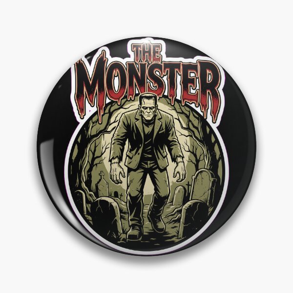Item preview, The Monster Frankenstein Classic Horror Movie Art designed and sold by EKHOAISTORE.