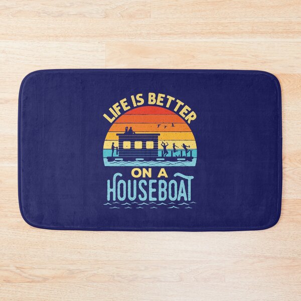Item preview, Life is Better on a Houseboat Boating designed and sold by jaygo.
